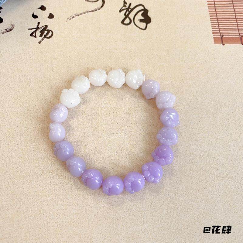 配饰小猫爪可爱渐变设计款猫咪ins风甜美女学生手串珠手链精致,饰品/流行首饰/时尚饰品新,多宝手串,淘宝优惠券,粉丝福利购,淘宝优惠卷