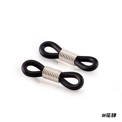 软硅胶项链扣硅胶扣挂绳眼镜链挂扣连接扣眼镜固定器夹子配件材质