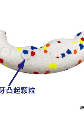 新款玩具解闷拉环拔河弹力环宠物狗狗爆米花弹力环ETPU耐咬