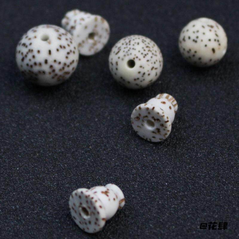 海南星月菩提三通佛头套装diy饰品108颗佛珠手链配件材料配饰