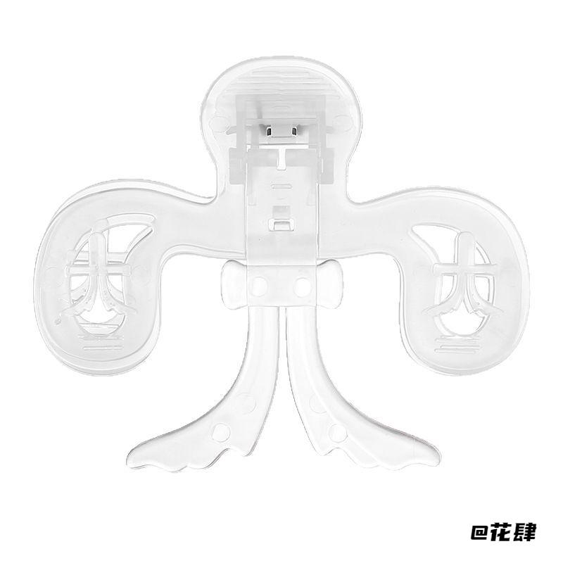 12度支撑角二合一学生资料可立式固定书夹长尾夹看书夹试卷办公