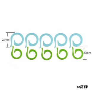 钩环针记号扣棒针心形标记扣编织器diy配件毛衣花样逗号圈服饰