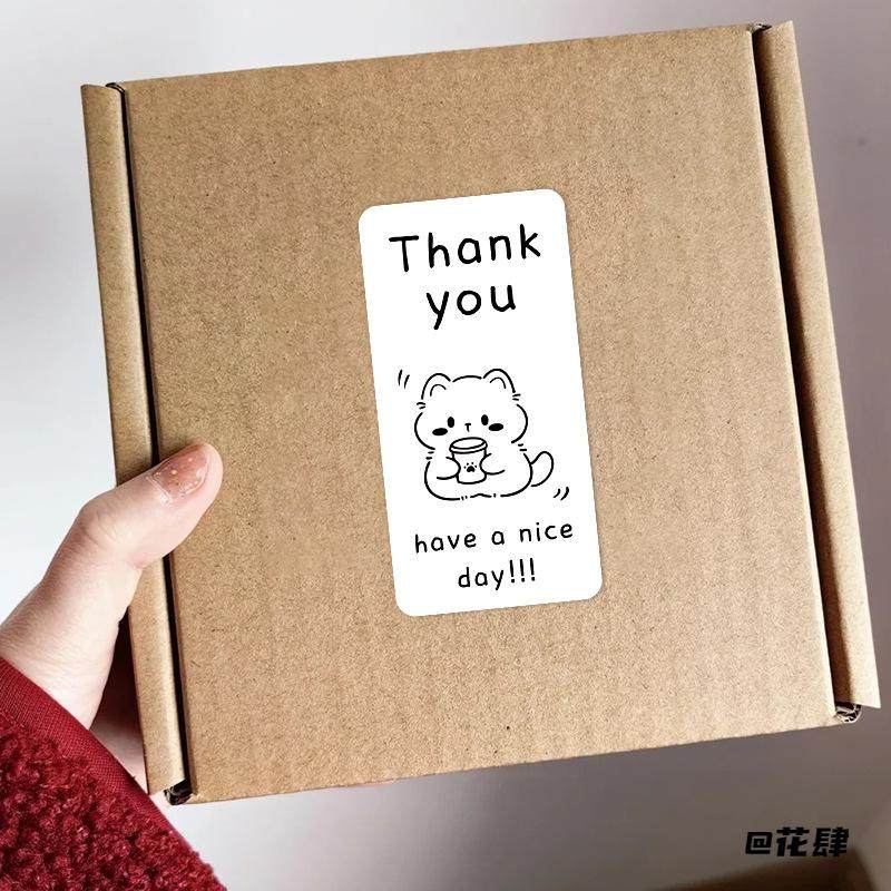 thank you礼盒封口贴感谢贴纸礼盒封口贴蛋糕甜品包装,节庆用品/礼品,创意贴纸,淘宝优惠券,粉丝福利购,淘宝优惠卷