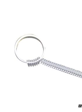 保护套透明调节皮筋金色戒指圈松紧透明弹簧线防磕碰电话线调节器