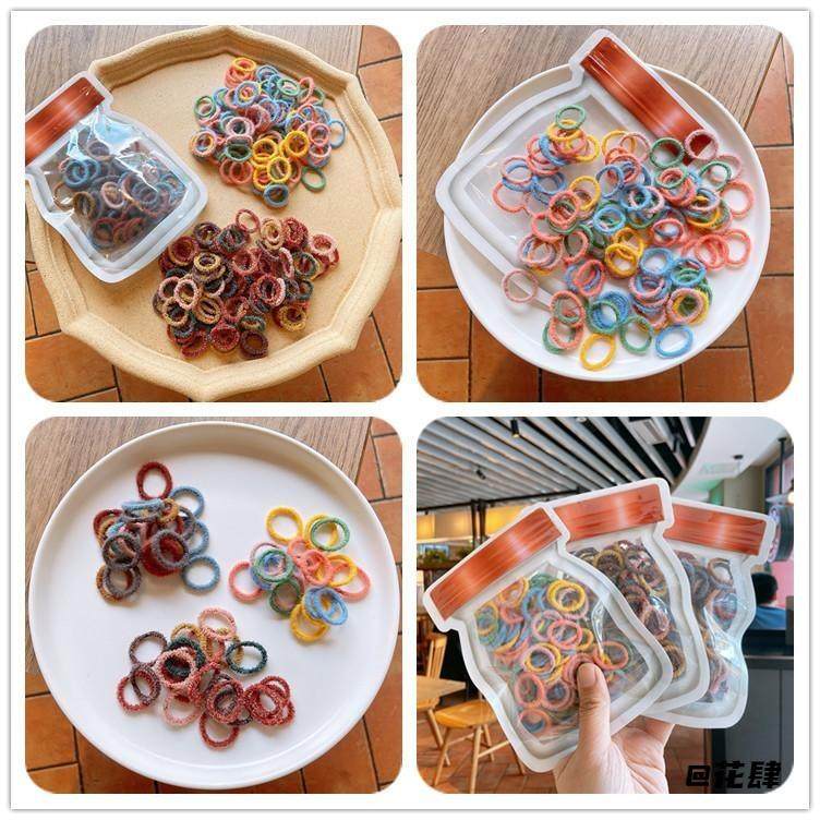 可爱多巴胺细发圈毛毛扎辫子儿童小圈婴儿橡皮筋头绳拇指圈毛巾圈,婴童用品,理发围布,淘宝优惠券,粉丝福利购,淘宝优惠卷