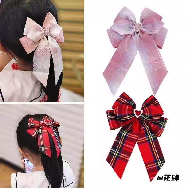 头饰卡通夹子女童可爱发夹女童格子蝴蝶结发夹韩国春夏复古发饰,饰品/流行首饰/时尚饰品新,发饰,淘宝优惠券,粉丝福利购,淘宝优惠卷