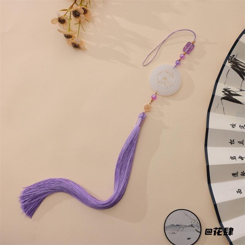 复古古装新中式配饰流苏腰间腰佩百搭腰饰吊坠背云汉服禁步创意