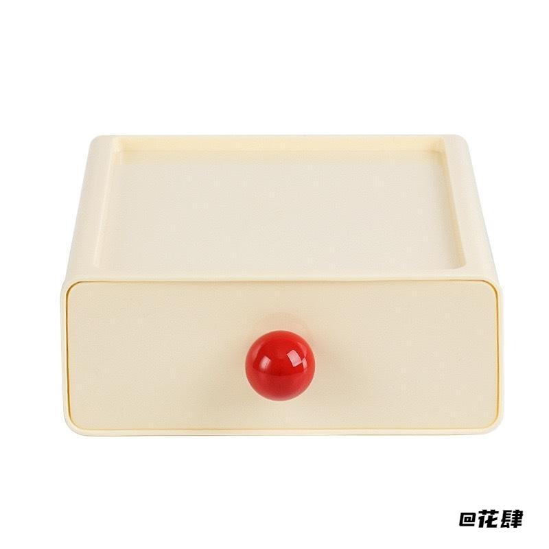 梳妆台整理叠加首饰盒可防尘简约多巴胺收纳盒多层亚克力自由复古