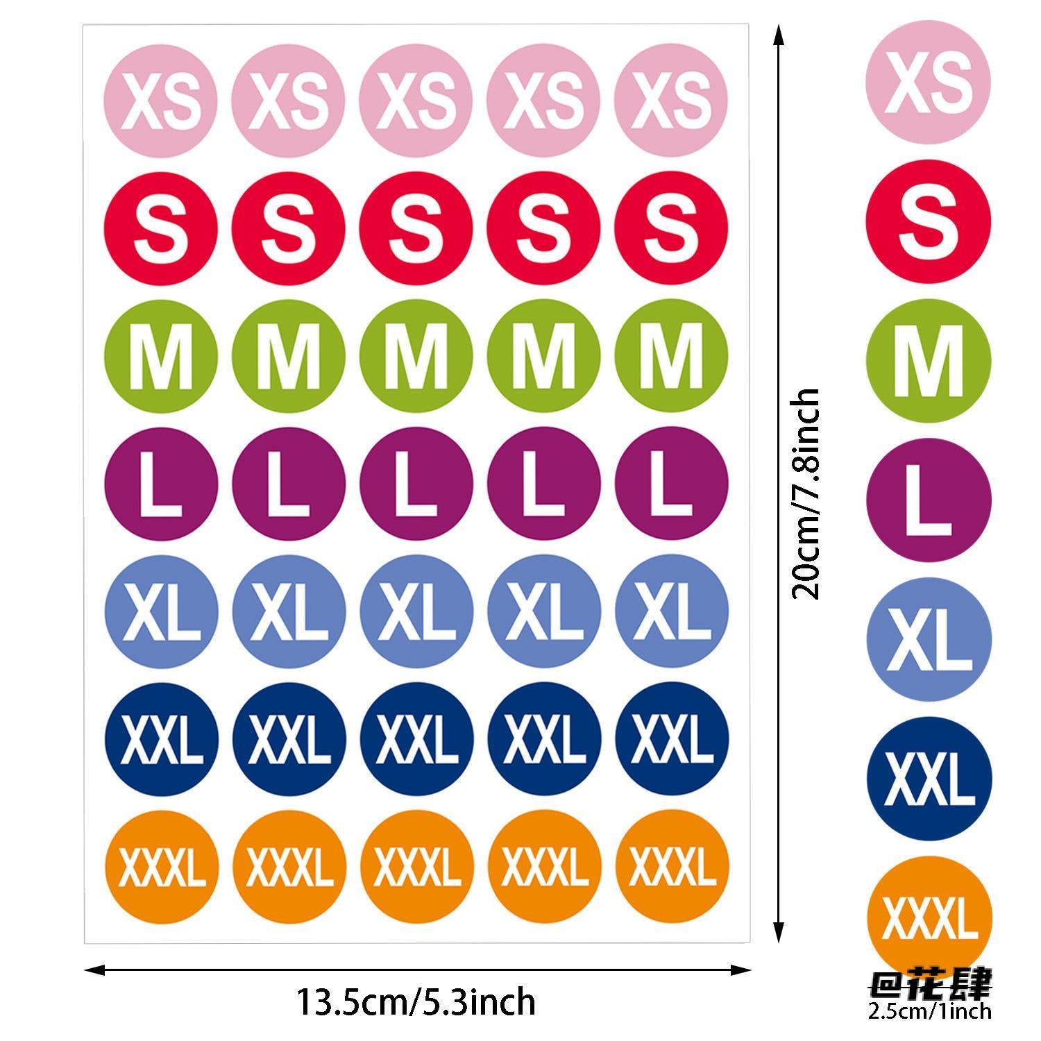 白底黑字男女大小尺码通用彩色圆形不干胶裤子吊牌尺码贴纸衣服,饰品/流行首饰/时尚饰品新,其他DIY饰品配件,淘宝优惠券,粉丝福利购,淘宝优惠卷