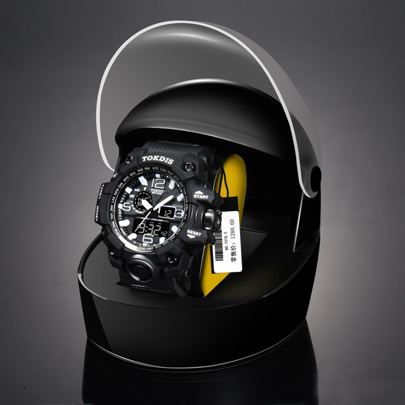 手表男电子表多功能青少年运动学生男孩夜光防水防摔机械男士潮流