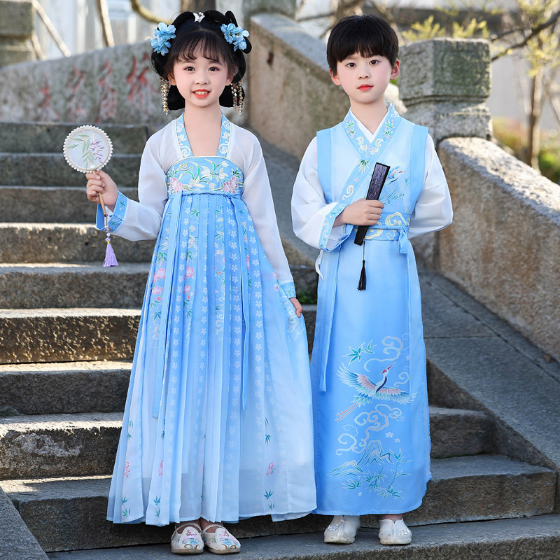 2025新款男童女童春秋款中国风