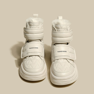 东北旅游防寒保暖装备雪地靴女款加绒加厚长白山面包棉鞋厚底鞋子