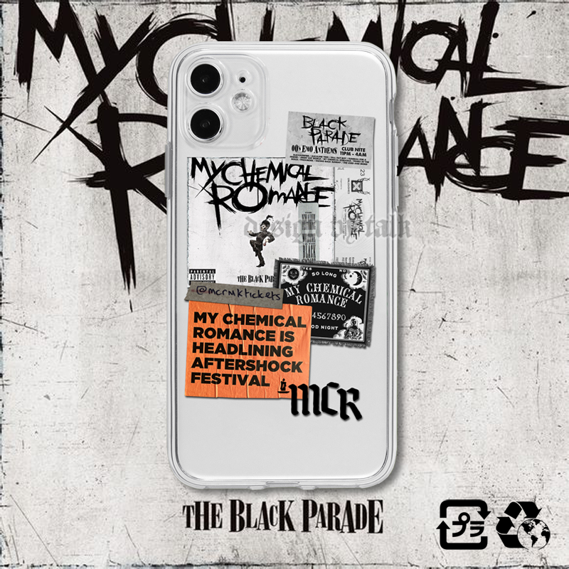 mcr朋克苹果手机壳tpu