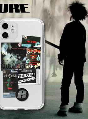 治疗乐队The Cure华为荣耀小米OPPO红米三星vivo一加iQOO透明手机壳适用苹果13iPhone12promaxs14plus11xr15
