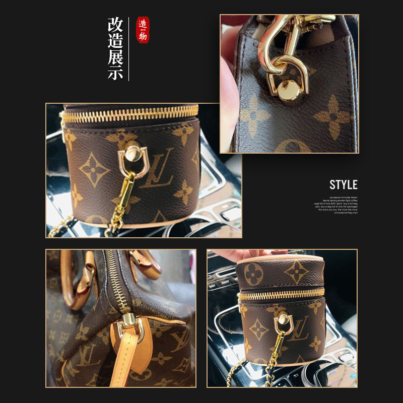 MONK HEAD PACIFIER NAIL BAG BAG MODIFICATION ACCESSORIES METAL BUCKLE SCREW HARDWARE BELT RING RING HANGING RING CROSSBODY BAG TOOL