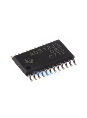 原装正品 贴片ADS1232IPWR 模数转换器 24位 80SPS TSSOP-24