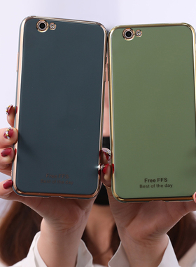 适用vivox9splus手机壳vicox9spls保护套wiwo叉九SPLAS轻薄时尚5.85寸外壳spuIs防摔v1vox9splusL电镀软边vio