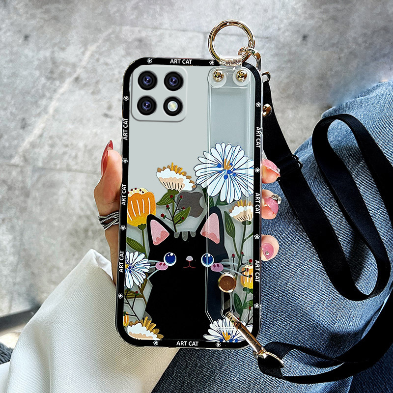 oppo硅胶可爱腕带，挂绳防摔