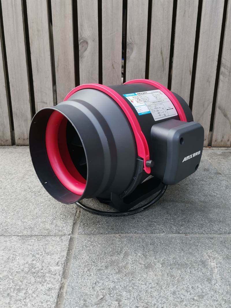 爱美信管道风机 超静音6寸排气扇换气扇 4寸家用厨房涡轮增压风机