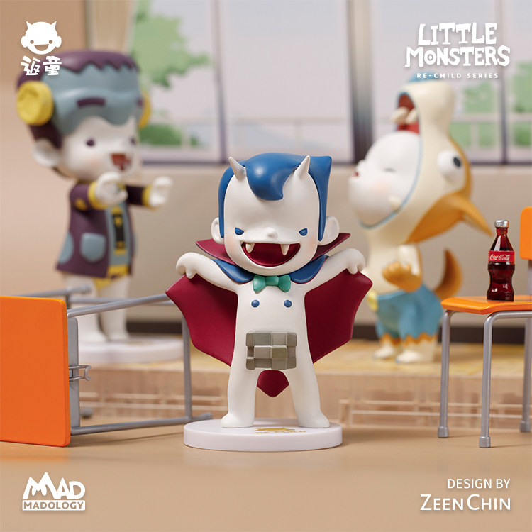 madology原创返童1代小小怪物盲盒 潮玩玩具公仔摆件zeenchin