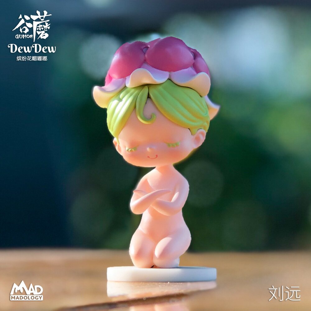 madology 谷蘑gumon系列 缤纷花帽嘟嘟 刘远 新品 潮玩摆件 现货