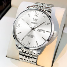 正品瑞士名牌男士手表男款全自动机械表钢带商务简约男式腕表十大