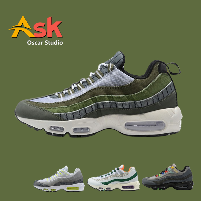 New Arrive AM95 Men Running Shoes Sneakers Hommes Chaussures 流行男鞋 网面鞋 原图主图