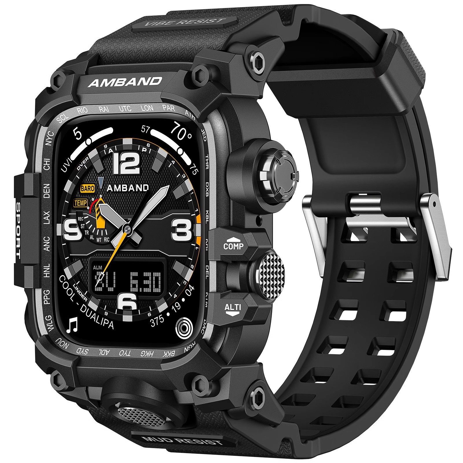 苹果手表改装serieS10表带AppleWatchUltra2一体AppleWatch9运动Ultra表壳iWatch8保护套iWatch手表带小泥王