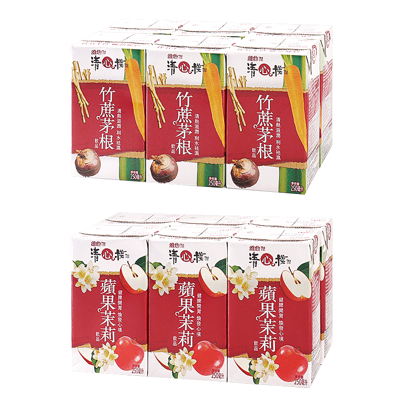 维他清心栈250ml果味花茶饮料