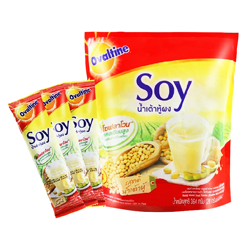 泰国进口豆浆阿华田SOY速溶豆浆粉364g*1袋营养早餐冲饮豆奶饮品