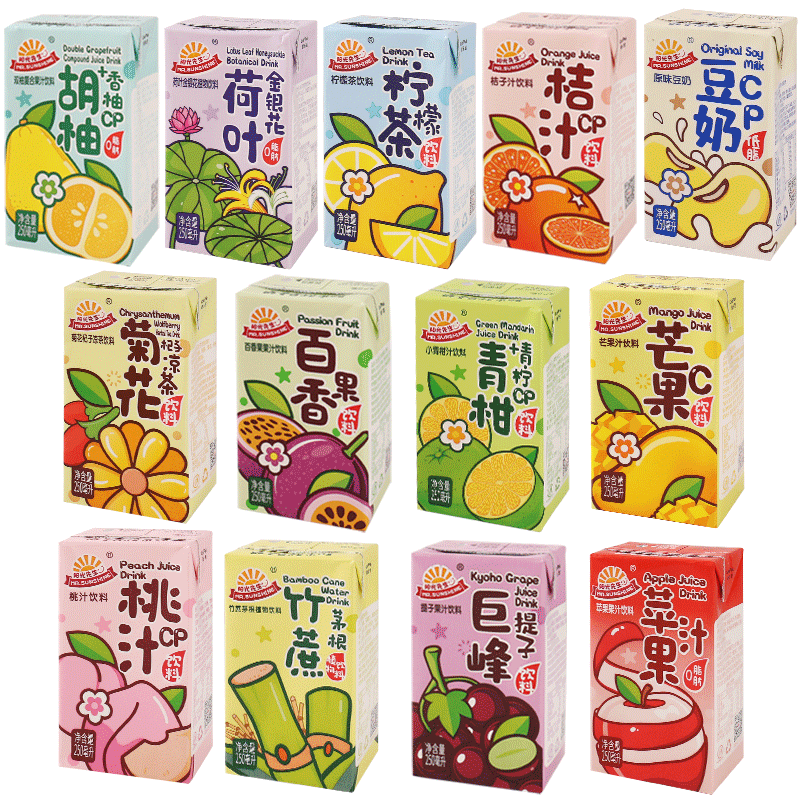 阳光先生果味饮料多个口味