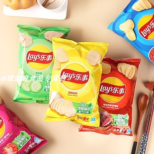 乐事薯片青柠原味番茄大小包装 零食大礼包12g40g小吃休闲食品整箱