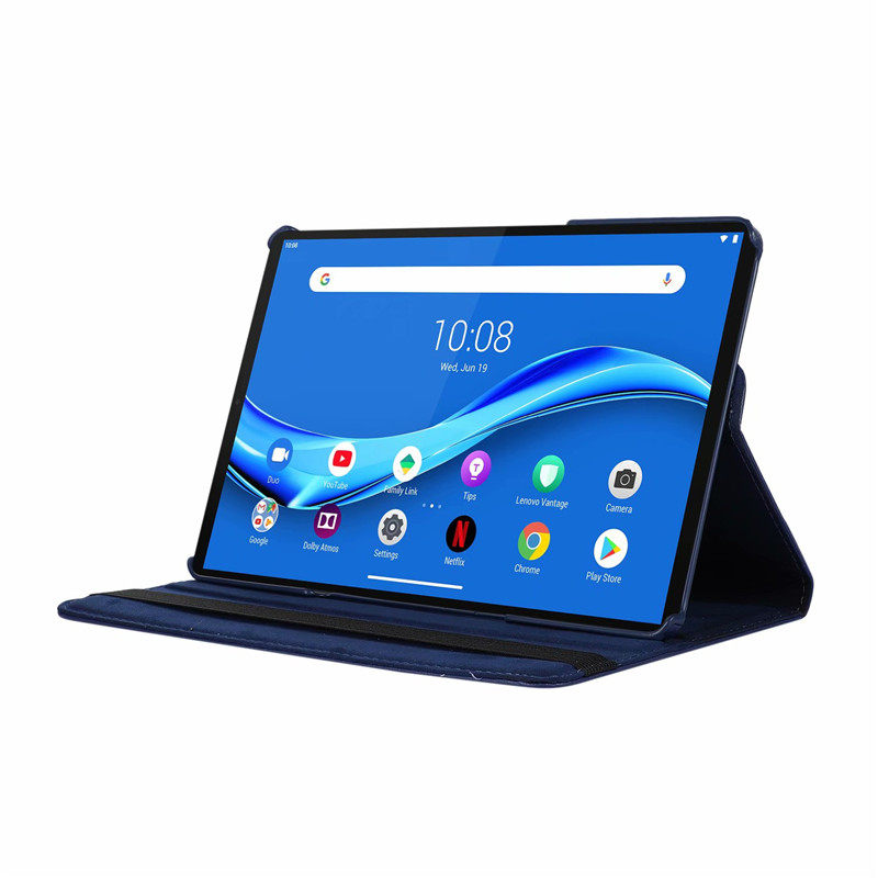 适用联想TAB P11 Plus皮套Lenovo TB-607F/M/N支架简旋转保护外壳