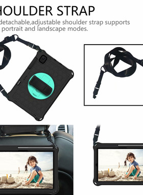 适用三星Samsung TabA7 10.4寸手托皮套SM-T500平板T505C保护外壳