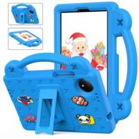 Suitable for Redmi pad SE 8.7-inch tablet case, EVA soft rubber case, anti-drop protective shell stand, cartoon cute protective case thumbnail 3