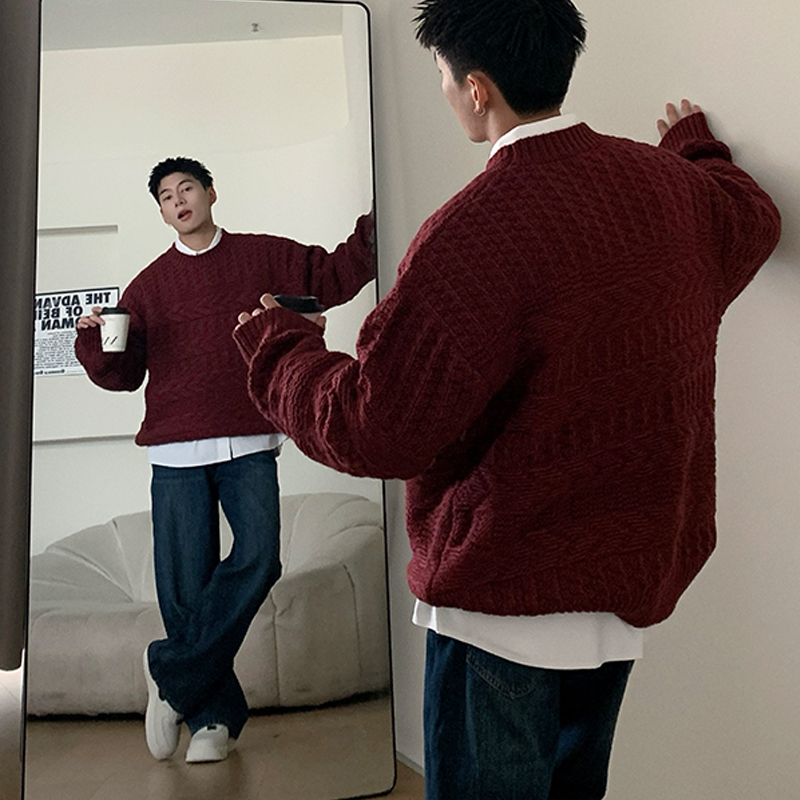 Holocene套头圆领针织衫