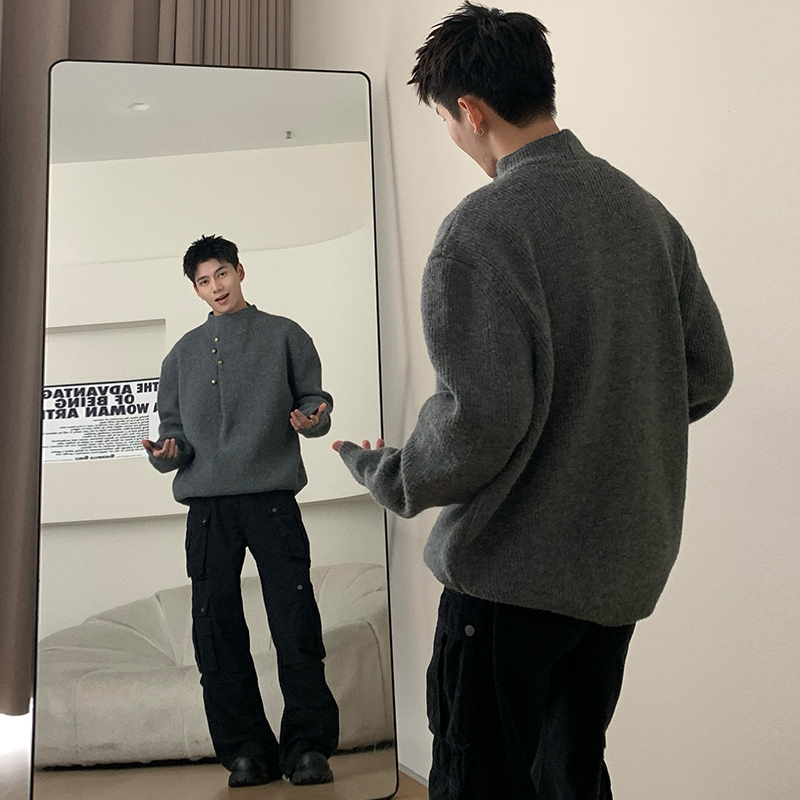 Holocene冬季针织衫不规则毛衣