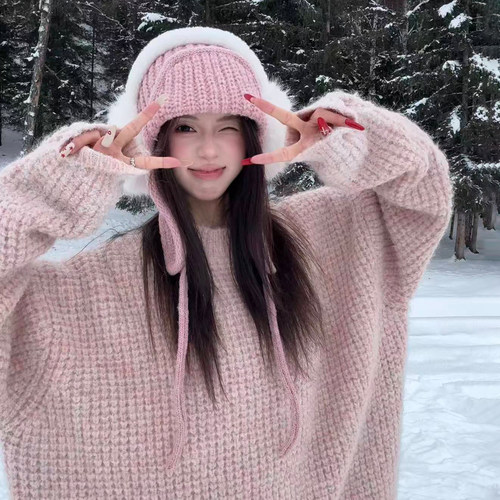 Holocene毛线帽护耳帽