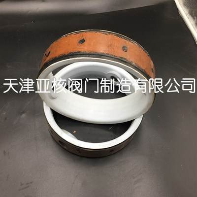 蝶阀四氟密封圈( 蝶阀阀座 四氟胶套 PTFE F4L6 F4)DN6580100