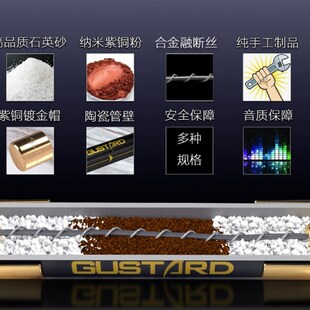 GUSTARD发烧保险丝HiFi音响专用 纳米合金高端保险管专业音响设备