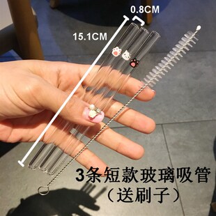 有猫 玻璃搅拌棒 卡通猫爪猫头饮料搅拌棒 可爱猫咪咖餐具 恋物控