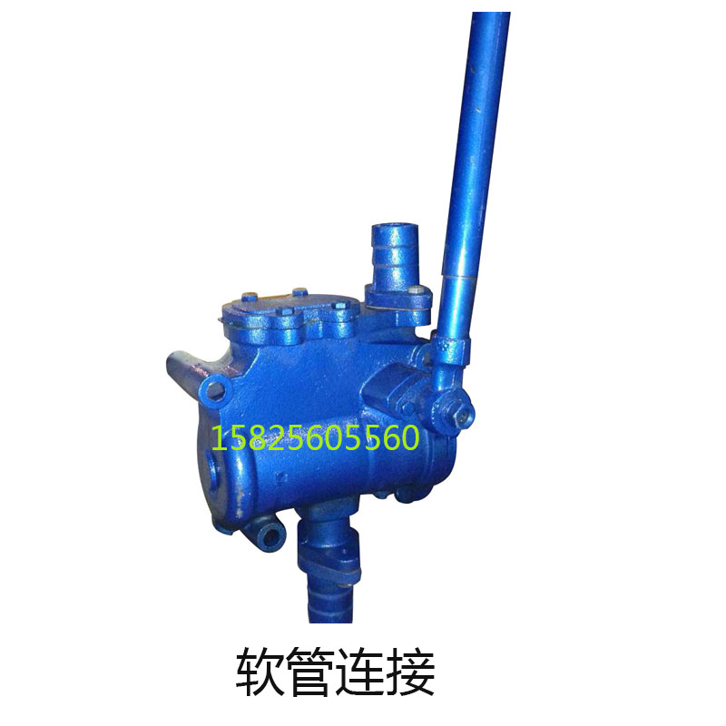 人防手摇泵SH-38/CS-40地下室船用手动丝扣 法兰软管连接手摇泵