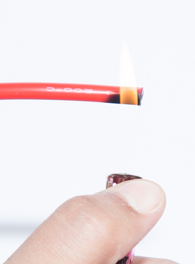 耐高温特软硅胶线 18 16 14 12 10 8 7 6AWG平T方锂电池航模新能