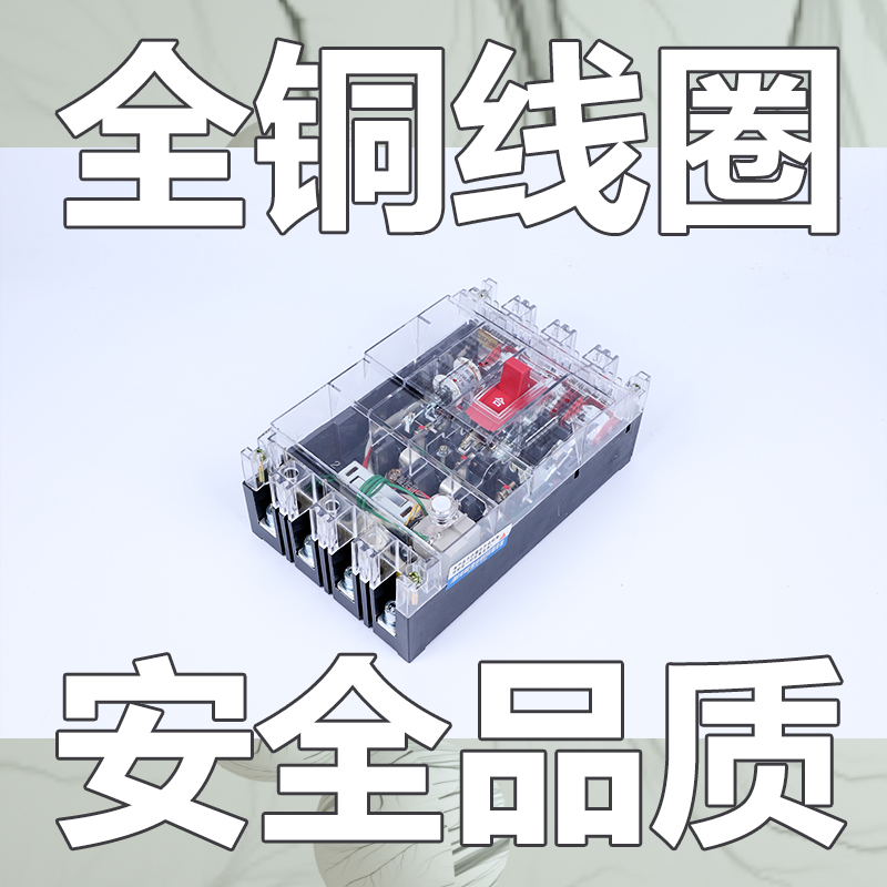 人民DZ20LE三相四线空气开关160A漏电保护器250A塑壳400A 630A 4P