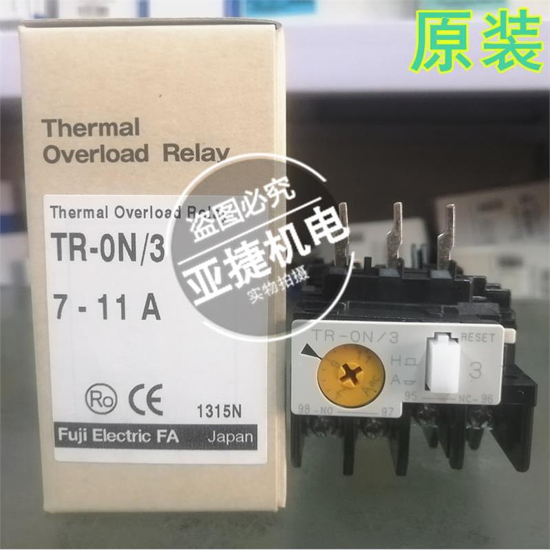 原装 富士 热过载保护继电器 380V TR-ON/3 TR-0N 0.36-0.54A 5A