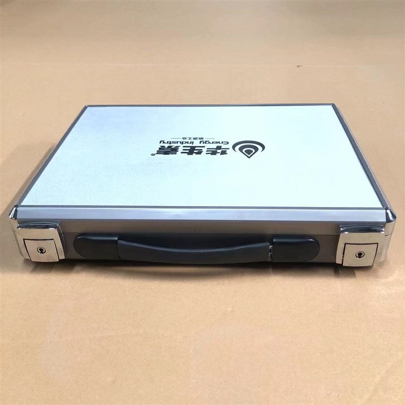 定做铝合金手提拉杆设备样品工具箱子透明压克力盖门窗样角展示箱