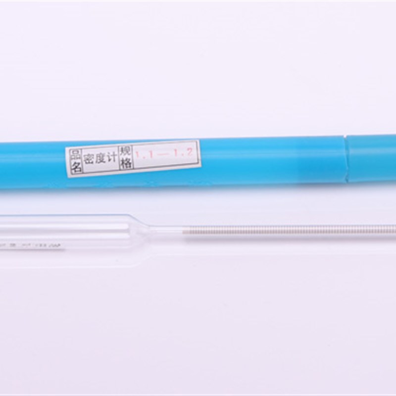 耀华高精度液体玻璃密度计玻璃浮计波美式比重计比轻计石油密度计