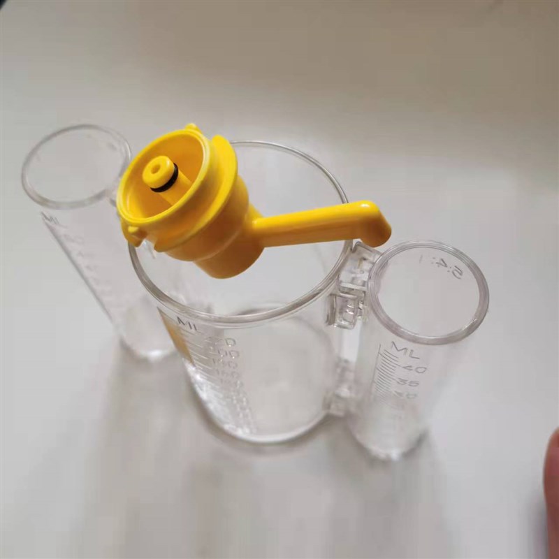 LEV阀头比例杯可口可乐现调机糖水比例杯麦当劳现调机浓度调节