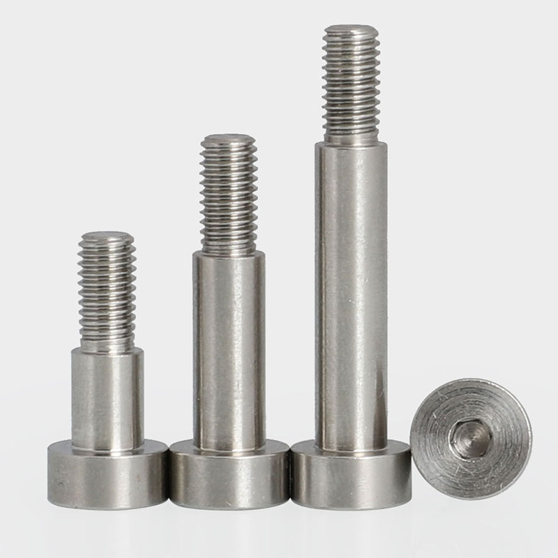 304不锈钢塞打螺丝轴肩凸肩螺栓等高限位2.5/3/4/5/6/8/10/12/16