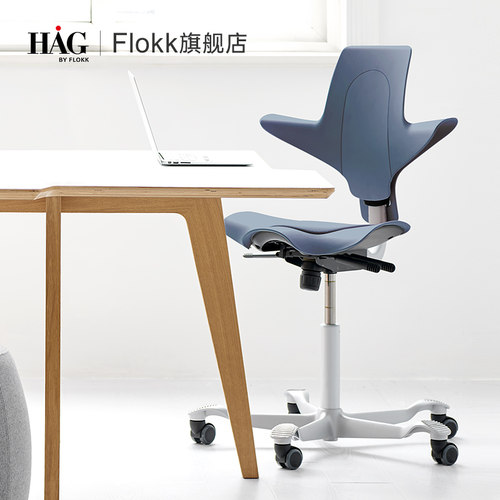 HAG骑马椅护腰靠背人体工学椅